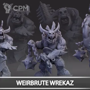 Описание картинки Weirdbrute Wrekkaz от Naggaroth Night по цене 1 600руб | Свободный Рынок Миниатюр - СРМ