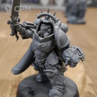 Описание картинки primaris captain in gravis armour от Гарус по цене 3 000руб | Свободный Рынок Миниатюр - СРМ
