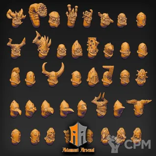 Описание картинки Набор Воинов Нургла от 3D Wargaming по цене 4 590руб | Свободный Рынок Миниатюр - СРМ