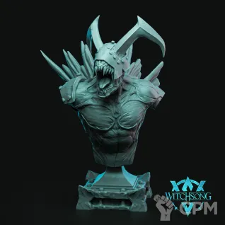 Описание картинки Bust - Lieutenant Eggath от ADEPT M&P по цене 2 000руб | Свободный Рынок Миниатюр - СРМ