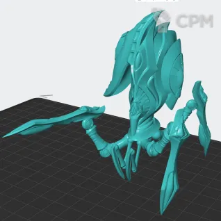 Описание картинки Protoss Stalker от White Blackjack по цене 799руб | Свободный Рынок Миниатюр - СРМ