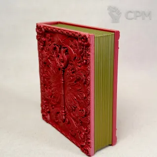 Описание картинки Коробка для карт и кубиков "Книга Чародея" от Миниатюры и фигурки по цене 935руб | Свободный Рынок Миниатюр - СРМ