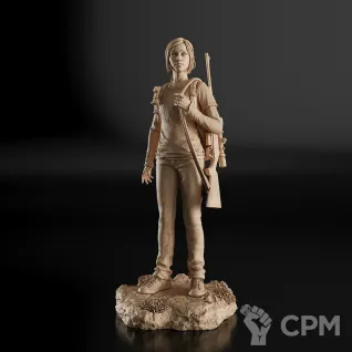 Описание картинки Ellie Фигурка (The Last of Us) от GAS3TXD  по цене 2 900руб | Свободный Рынок Миниатюр - СРМ