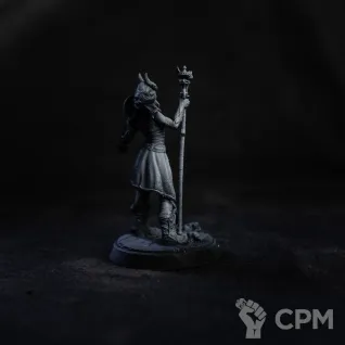 Описание картинки Тифлинг/Маг/Чародей/Жрец от Dark Craft Hobby по цене 360руб | Свободный Рынок Миниатюр - СРМ