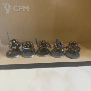 Описание картинки Brotherhood Terminator Squad от KUZAR по цене 2 199руб | Свободный Рынок Миниатюр - СРМ