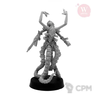 Описание картинки Ar`ache, Mistress of Flesh от Артель W по цене 850руб | Свободный Рынок Миниатюр - СРМ