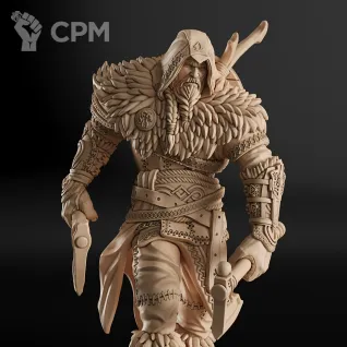Описание картинки Eivor Фигурка (Assassin's creed) от GAS3TXD  по цене 2 900руб | Свободный Рынок Миниатюр - СРМ