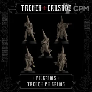 Описание картинки Trench Pilgrim Warband Bundle от Recruiter по цене 1 600руб | Свободный Рынок Миниатюр - СРМ