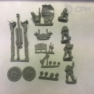 Описание картинки Blitzkrieg German leFH 18 10.5cm medium artillery (1939-42) от  по цене 950руб | Свободный Рынок Миниатюр - СРМ