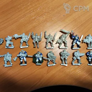 Описание картинки Scout Squad x 14 от Сергиев Илья по цене 20 000руб | Свободный Рынок Миниатюр - СРМ