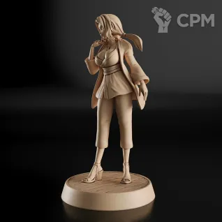Описание картинки Tsunade Фигурка (Naruto) от GAS3TXD  по цене 3 900руб | Свободный Рынок Миниатюр - СРМ