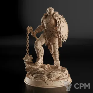 Описание картинки Doom Slayer Фигурка (Doom) от GAS3TXD  по цене 3 600руб | Свободный Рынок Миниатюр - СРМ