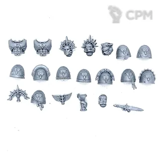 Описание картинки BLOOD ANGELS UPGRADE PACK от Red Rooster по цене 553руб | Свободный Рынок Миниатюр - СРМ