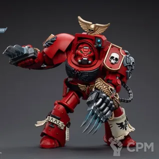 Описание картинки Blood Angels Assault Terminators Brother Nassio от Строго по-Имперски по цене 4 940руб | Свободный Рынок Миниатюр - СРМ
