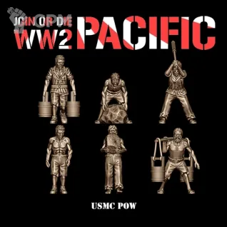 Описание картинки USMC POW от 3DPrintClub по цене 95руб | Свободный Рынок Миниатюр - СРМ
