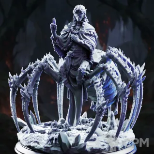 Описание картинки Drider Matron - Xarinath от PocketSized Prints по цене 400руб | Свободный Рынок Миниатюр - СРМ