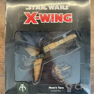 Описание картинки Star Wars X-Wing - Hound's Tooth YV-666 Light Freighter (на английском) от Miniature Wargames по цене 9 950руб | Свободный Рынок Миниатюр - СРМ