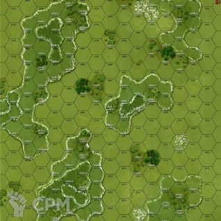 Описание картинки Classic Hills Map от Dwarf Pirate Foundry по цене 700руб | Свободный Рынок Миниатюр - СРМ