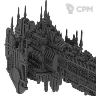 Описание картинки Macragge's Honour - Gloriana-class Battleship от 3Д печать миниатюр по цене 3 586руб | Свободный Рынок Миниатюр - СРМ