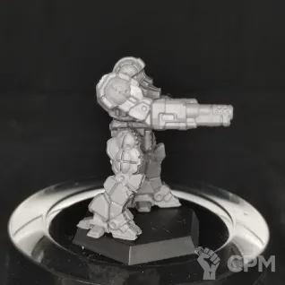 Описание картинки Энфорсер ENF-4R (50 тонн) от Dwarf Pirate Foundry по цене 450руб | Свободный Рынок Миниатюр - СРМ