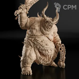 Описание картинки Great Unclean One Nurgle Фигурка (Warhammer) от GAS3TXD  по цене 4 900руб | Свободный Рынок Миниатюр - СРМ