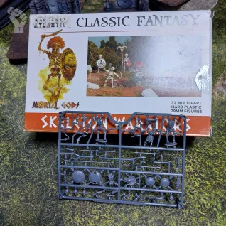 Описание картинки Литник пластиковых Skeleton Warriors Classic Fantasy 28mm от Варгеймс Атлантик от V130177@mail.ru по цене 520руб | Свободный Рынок Миниатюр - СРМ