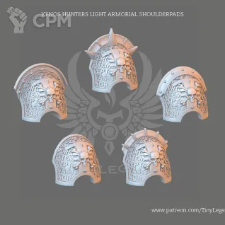 Описание картинки Deathwatch shoulder pads от Helnex workshop  по цене 20руб | Свободный Рынок Миниатюр - СРМ