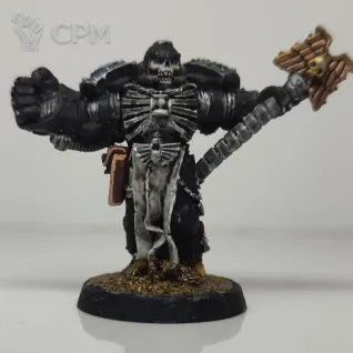 Описание картинки Space Marine Chaplain (Литье) от Elf_Merchant по цене 400руб | Свободный Рынок Миниатюр - СРМ