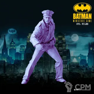 Описание картинки Officer Martinez - Batman Miniature Game от Критикал Принт по цене 180руб | Свободный Рынок Миниатюр - СРМ