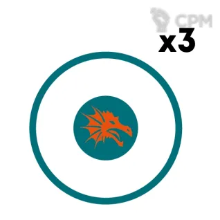 Описание картинки EXODITE DRAGON MASTER Обжективы Kill Team (ПЭТ) x3 от TerraCutter по цене 450руб | Свободный Рынок Миниатюр - СРМ