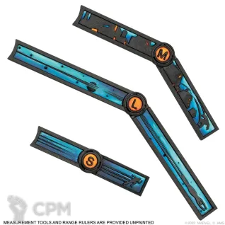 Описание картинки Marvel: Crisis Protocol - Movement &amp; Range Tool Pack от StarkLogistics по цене 1 995руб | Свободный Рынок Миниатюр - СРМ