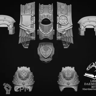 Описание картинки Armor model "Levi" type Fist от LDBits по цене 1 258руб | Свободный Рынок Миниатюр - СРМ