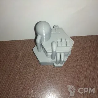 Описание картинки Химический завод от Dwarf Pirate Foundry по цене 250руб | Свободный Рынок Миниатюр - СРМ