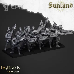 Описание картинки Empire Crossbowmen от Barduck Miniatures по цене 1 578руб | Свободный Рынок Миниатюр - СРМ
