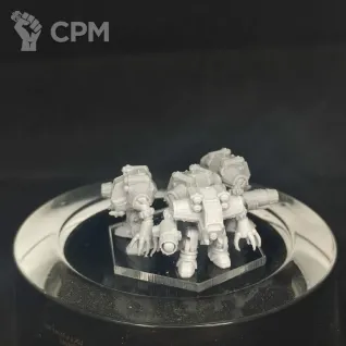 Описание картинки Kanazuchi BA ST (8 тонн) от Dwarf Pirate Foundry по цене 200руб | Свободный Рынок Миниатюр - СРМ