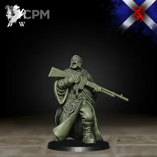 Описание картинки Highlanders - Sniper Vicar - Trench Crusade от Critical Print по цене 190руб | Свободный Рынок Миниатюр - СРМ