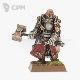 Описание картинки Cities of Sigmar - Warrior Priest w Greathammer от 3Д печать миниатюр по цене 284руб | Свободный Рынок Миниатюр - СРМ
