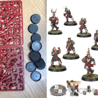Описание картинки Brionne Barons Bretonnian team от zurdo по цене 4 000руб | Свободный Рынок Миниатюр - СРМ