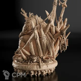 Описание картинки Ku'Gath Nurgle Фигурка (Warhammer) от GAS3TXD  по цене 5 900руб | Свободный Рынок Миниатюр - СРМ