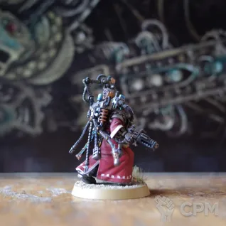Описание картинки Adeptus Mechanicus Kastelan Robots and Tech-Priest от Biosphere по цене 8 500руб | Свободный Рынок Миниатюр - СРМ