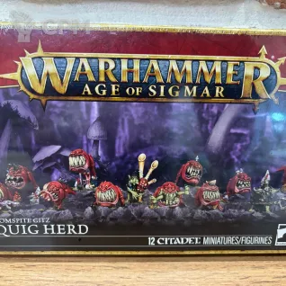 Описание картинки Squig Herd от WarhammerBaby по цене 5 830руб | Свободный Рынок Миниатюр - СРМ