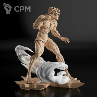 Описание картинки Baki Фигурка (Baki The Grappler) от GAS3TXD  по цене 3 900руб | Свободный Рынок Миниатюр - СРМ