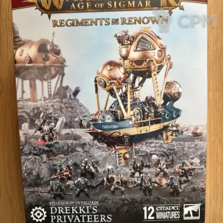 Описание картинки Regiments of Renown: Kharadron Overlords - Drekki's Privateers от zurdo по цене 14 500руб | Свободный Рынок Миниатюр - СРМ