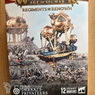 Описание картинки Regiments of Renown: Kharadron Overlords - Drekki's Privateers от zurdo по цене 14 000руб | Свободный Рынок Миниатюр - СРМ