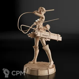 Описание картинки Annie Leonhart Фигурка (Attack on Titans) от GAS3TXD  по цене 2 900руб | Свободный Рынок Миниатюр - СРМ