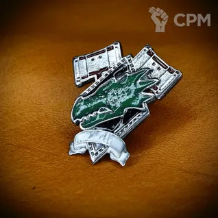 Описание картинки Значок XVIII - Salamanders (Саламандры) цветной от Game&Reality Studio по цене 800руб | Свободный Рынок Миниатюр - СРМ