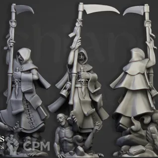 Описание картинки Mages от 3DPrintClub по цене 150руб | Свободный Рынок Миниатюр - СРМ