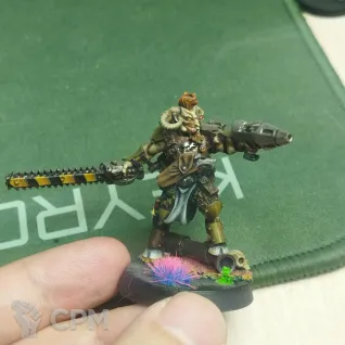 Описание картинки Gor Half-horn, Beastman Bounty Hunter от Krasnoyarsk по цене 2 000руб | Свободный Рынок Миниатюр - СРМ