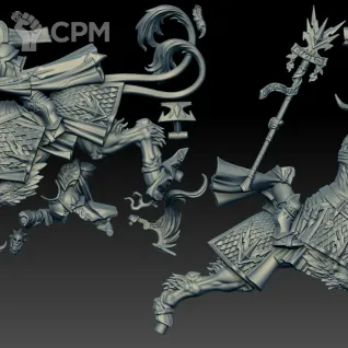 Описание картинки Lord-Arcanum on Gryph-charger (Scan) от AxeL's Forge по цене 1 100руб | Свободный Рынок Миниатюр - СРМ