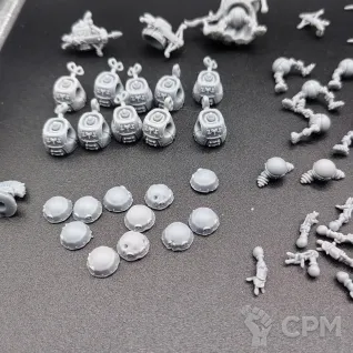 Описание картинки The Clockwork Corps набор из 13 миниатюр от Мастерская Крипов по цене 960руб | Свободный Рынок Миниатюр - СРМ